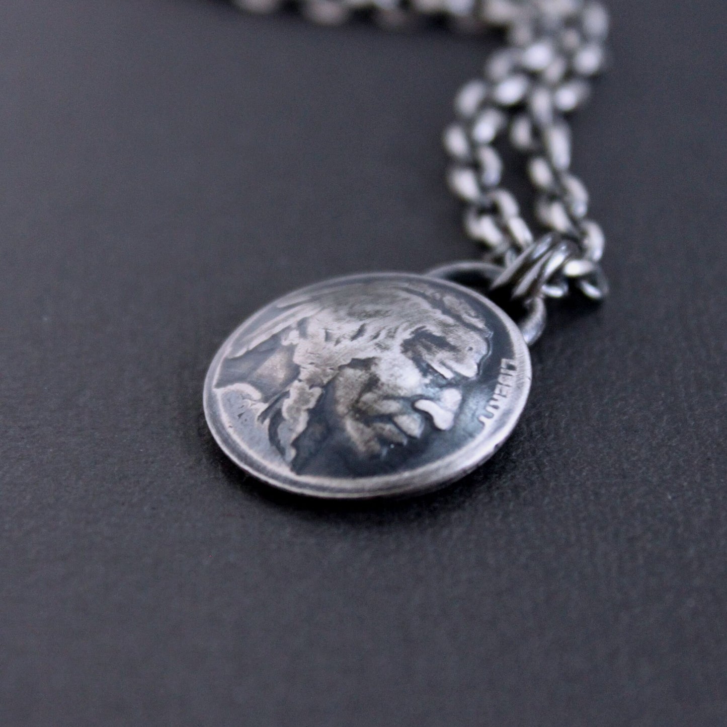 Men's Indian Head Nickel Pendant Necklace – LynnToddDesigns
