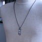 Men's Heavy Sterling Silver Pendant Necklace