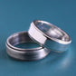 men's sterling silver wedding band