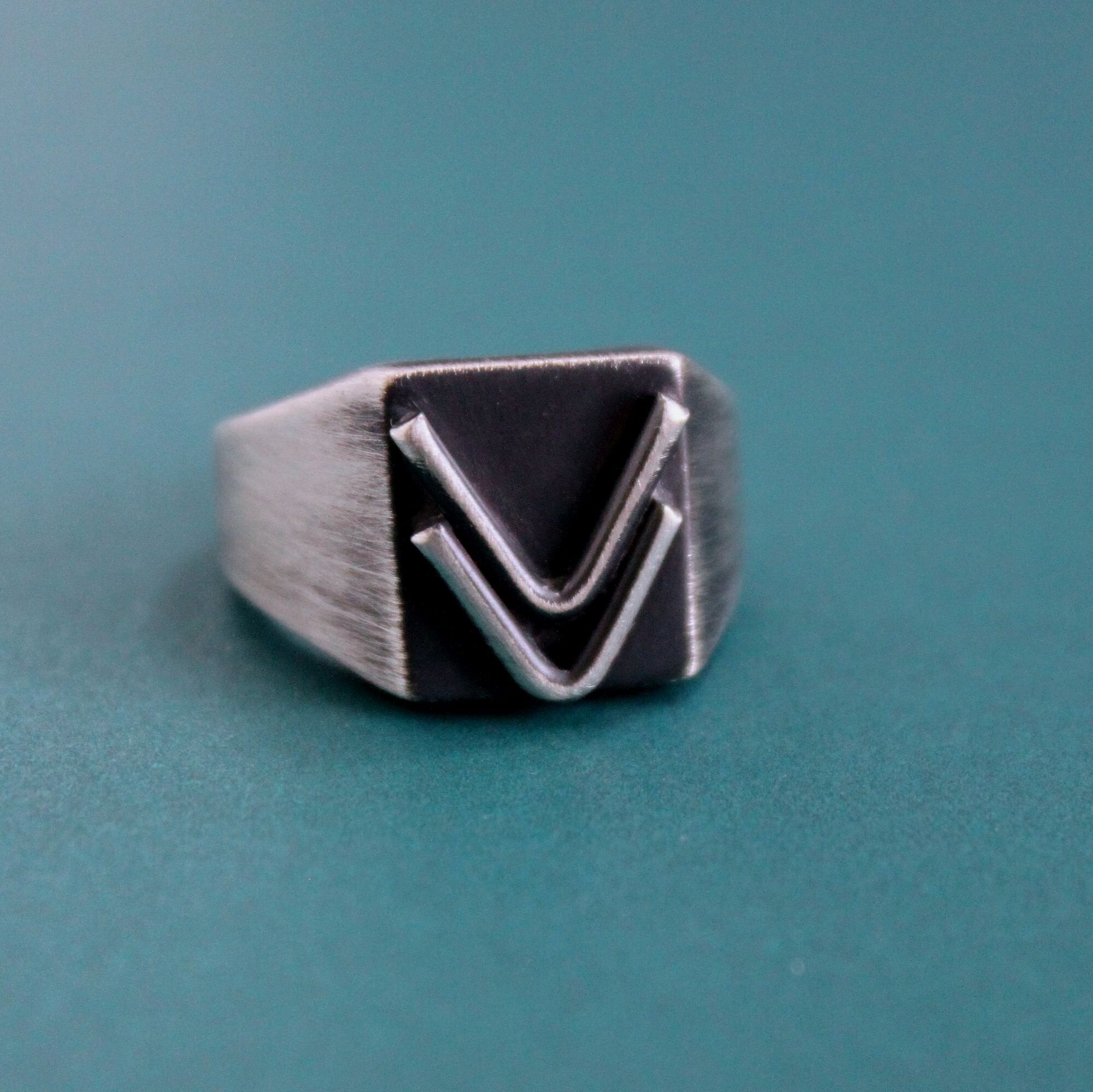 Men’s Sterling store heavy ring size &